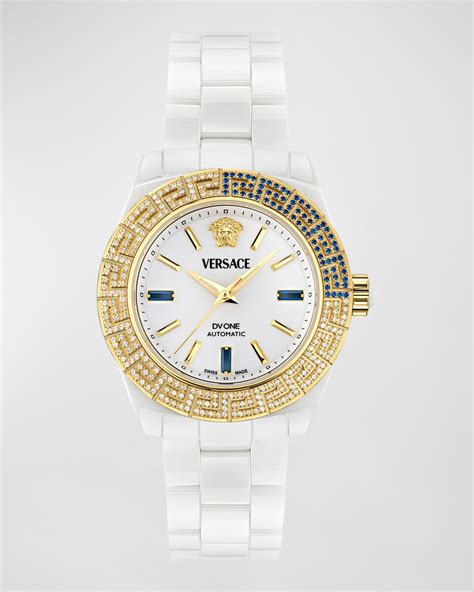 versace automatic sapphire glass k107303|Versace DV One Automatic 40mm .